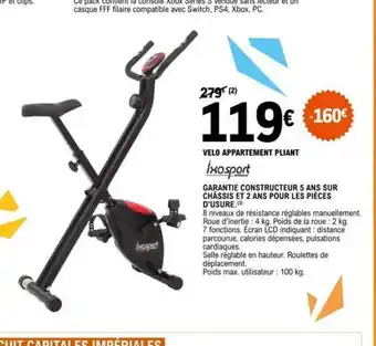 E.Leclerc Velo Appartement Pliant offre