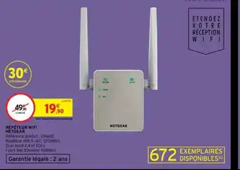 Intermarché Répéteur Wifi Netgear offre