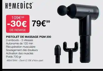 Pistolet de Massage PGM 200