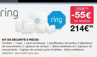 Costco Kit de Securite 8 Pieces offre