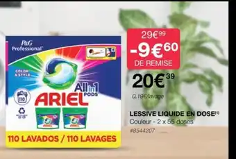 Costco Lessive Liquide En Dose offre