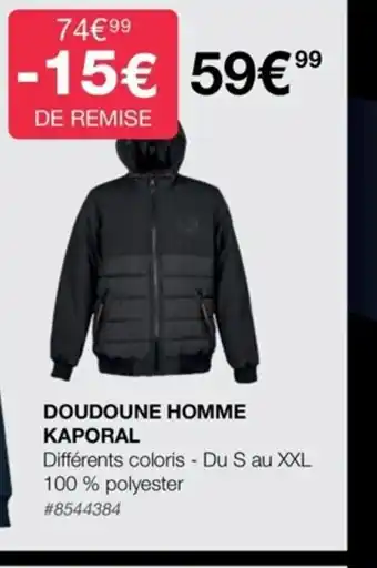 Doudoune Homme Kaporal