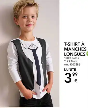 T-shirt à manches longues