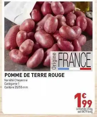 Grand Frais Pomme de terre rouge offre