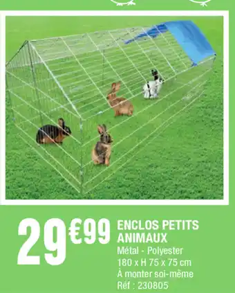 La Foir'Fouille Enclos petits animaux offre