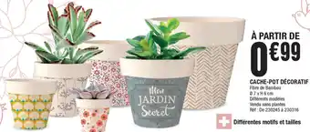 La Foir'Fouille Cache-pot décoratif offre