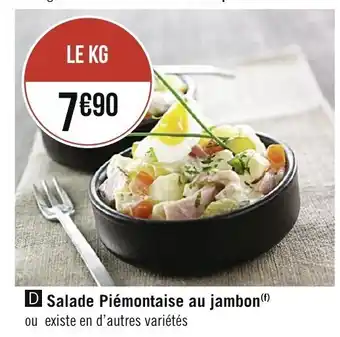 Spar Salade piémontaise au jambon offre