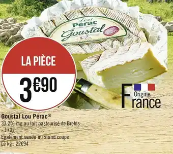 Goustal lou pérac
