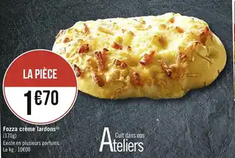 Fozza crème lardons
