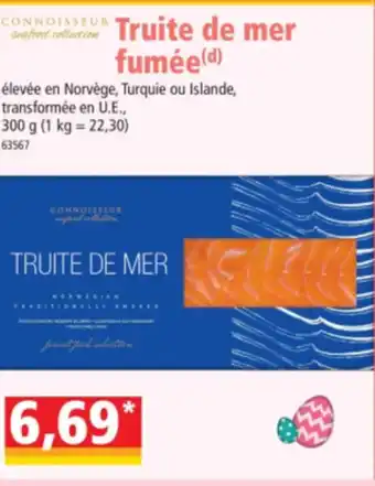 Norma Truite de mer fumée offre
