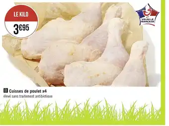 Spar Cuisses de poulet x4 offre