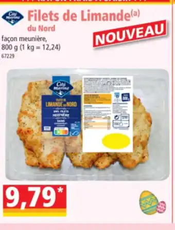 Norma Filets de limande du nord offre