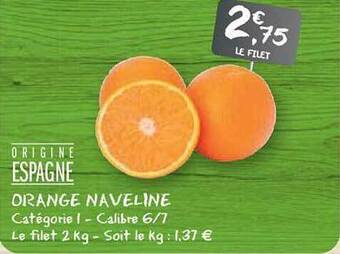 G20 Orange naveline offre
