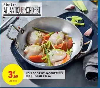 Intermarché Hyper Noix de saint jacques offre