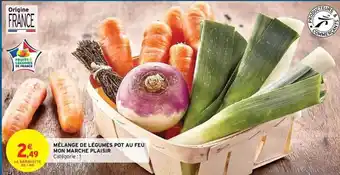 Intermarché Hyper Mélange de légumes pot au feu mon marché plaisir offre