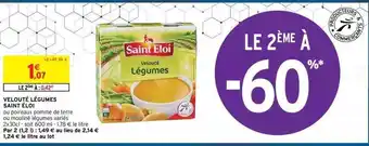 Intermarché Hyper Velouté légumes saint éloi offre