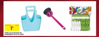 Intermarché Hyper Foire au plastique de rangement offre