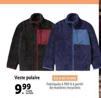 Lidl Veste polaire offre