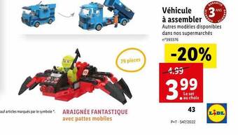 Lidl Véhicule à assembler offre