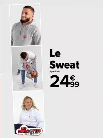 Carrefour Le sweat offre
