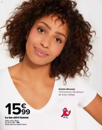 Carrefour Le tee-shirt femme offre