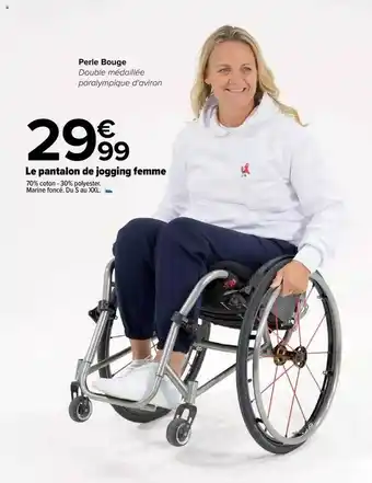 Carrefour Le pantalon de jogging femme offre