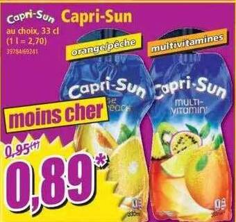 Norma Capri-sun offre