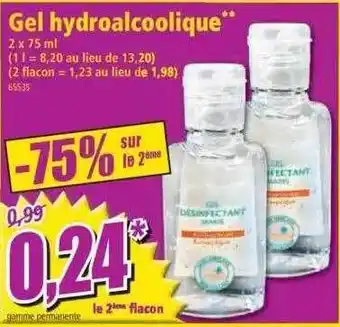 Norma Gel hydroalcoolique offre
