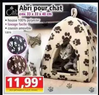 Norma Abri pour chat cat offre