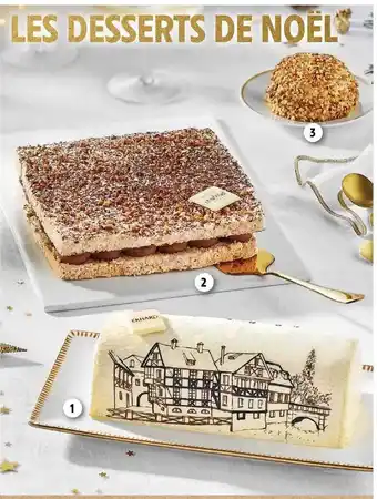 Intermarché Les desserts de noël offre