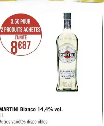 Spar Martini bianco offre