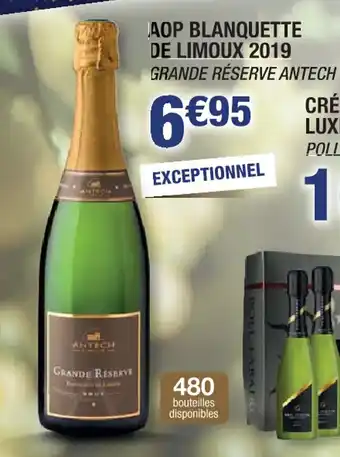 Cora x Carrefour Aop blanquette de limoux 2019 offre