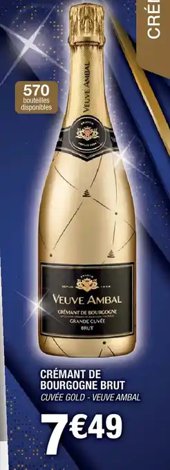 Cora x Carrefour Crémant de bourgogne brut offre