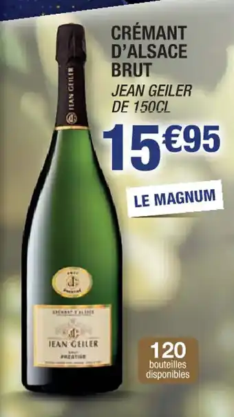 Cora x Carrefour Crémant d'alsace brut offre