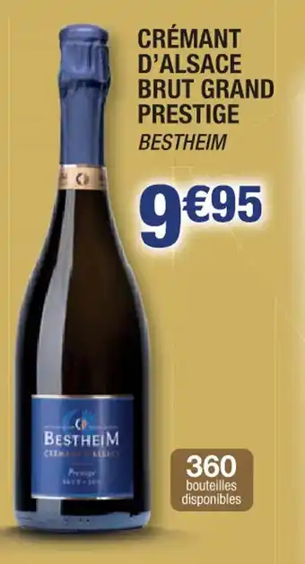 Cora x Carrefour Crémant d'alsace brut grand prestige offre