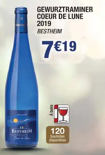 Cora x Carrefour Gewurztraminer coeur de lune 2019 offre