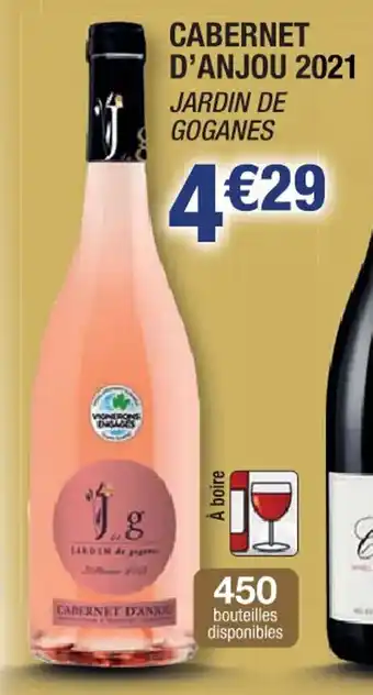 Cora x Carrefour Cabernet d'anjou 2021 offre