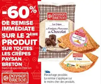 Carrefour Drive Paysan breton offre