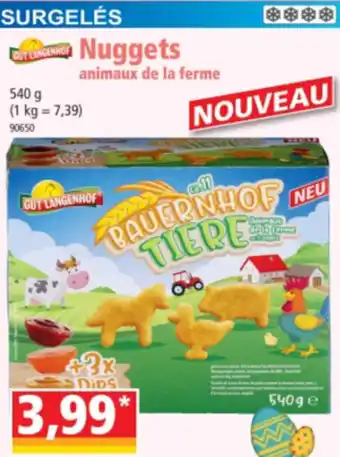 Norma Nuggets animaux de la ferme offre