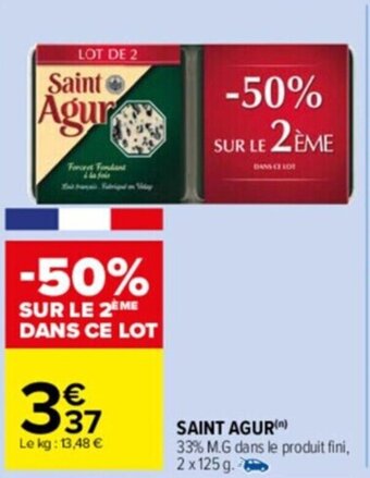 Carrefour Drive Saint agur offre