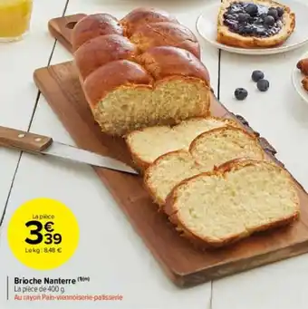 Carrefour Drive Brioche nanterre offre