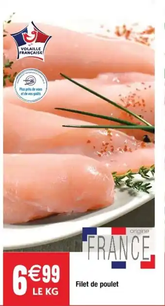 Cora x Carrefour Filet De Poulet offre