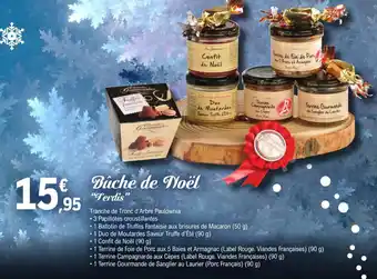 E.Leclerc Bûche de noël offre