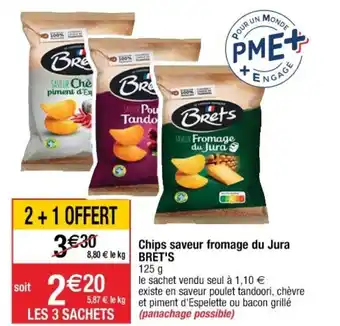Cora x Carrefour Chips Saveur Fromage Du Jura offre