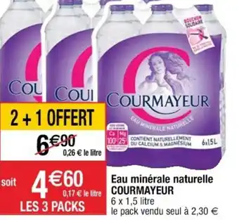 Cora x Carrefour Eau Minérale Naturelle offre