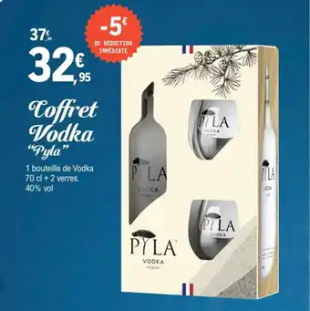 E.Leclerc Coffret Vodka Pyla offre