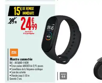 Carrefour Montre Connectée Xiaomi offre
