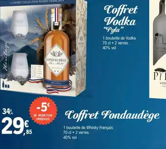 E.Leclerc Coffret Fondaudege offre