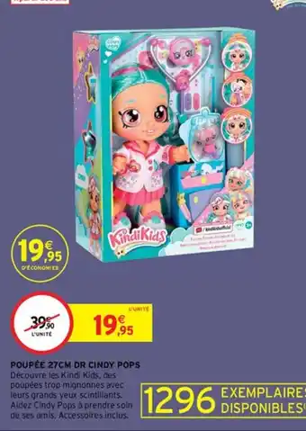 Poupee 27cm Dr Cindy Pops