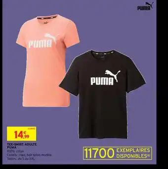 Intermarché Hyper Tee-Shirt Adulte Puma offre